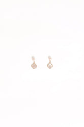 Marlowe Flower Earrings - Gold