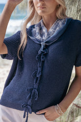 Nadia Scarf - Blue
