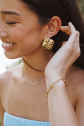 Rinna Earrings - Gold