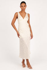 Billie Midi Dress - Ivory