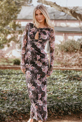 Trilby Maxi Dress - Floral Lace