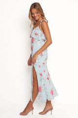 Valeria Skirt Set - Blue Floral