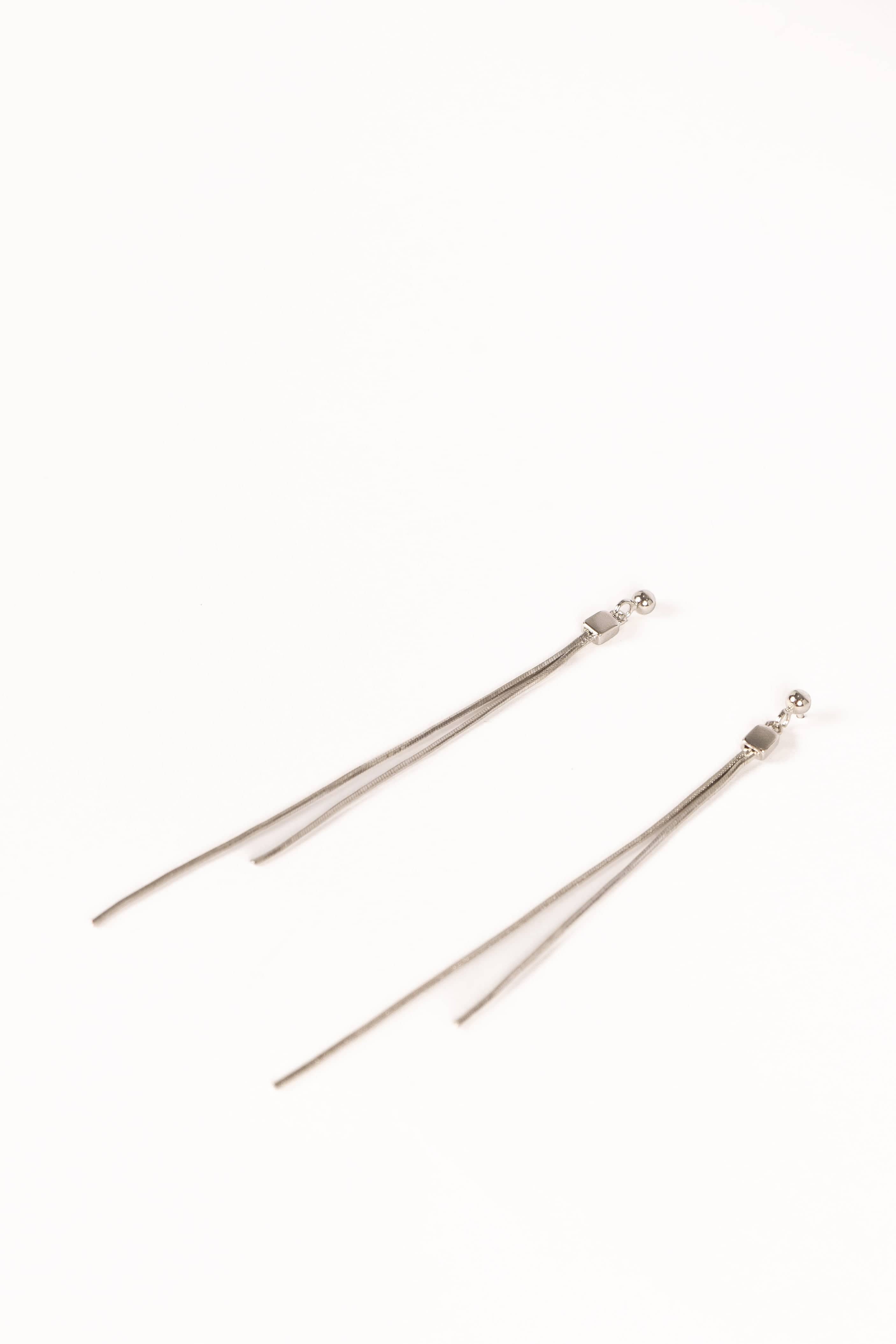 Gina Earrings - Silver