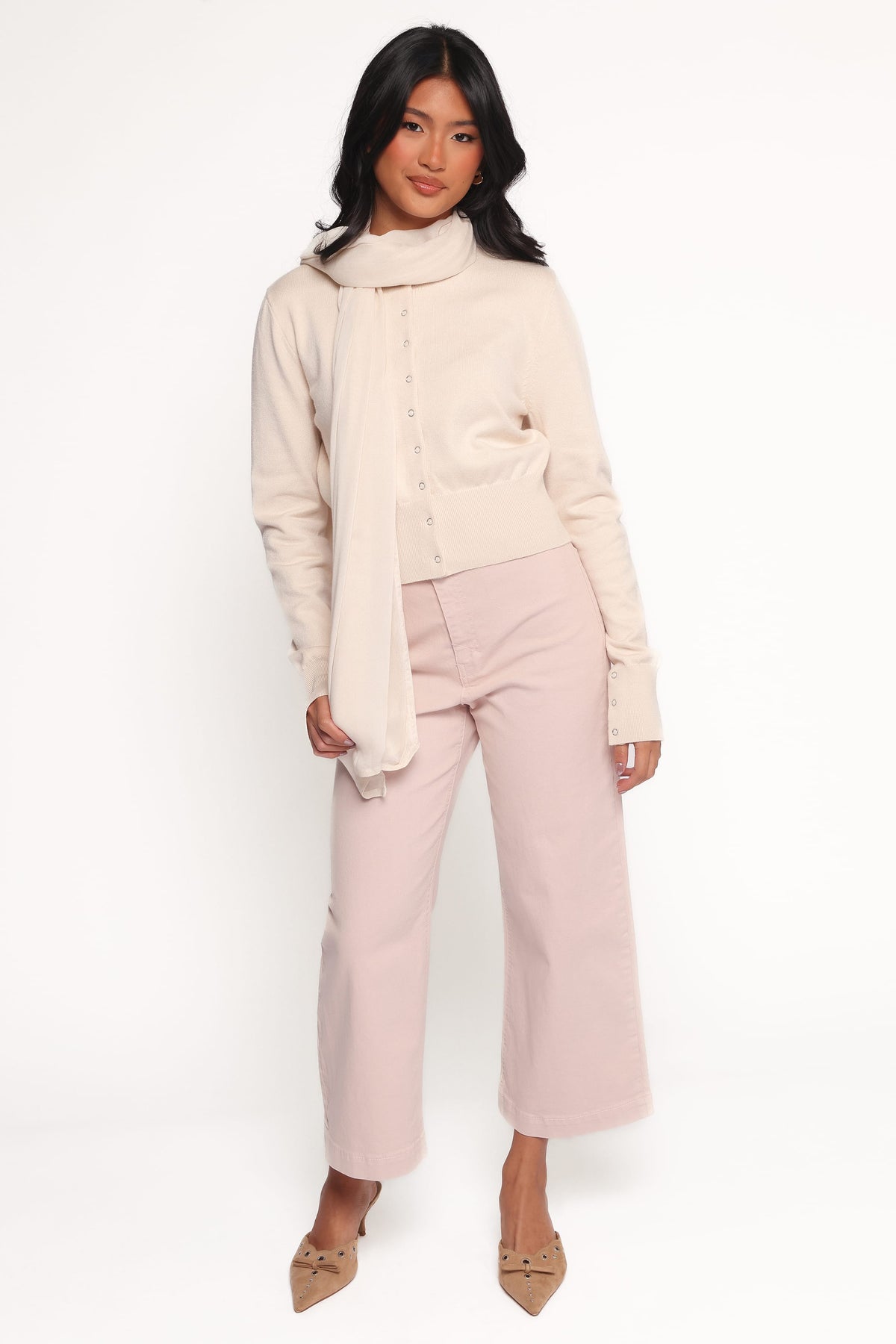 Nerys Scarf - Cream