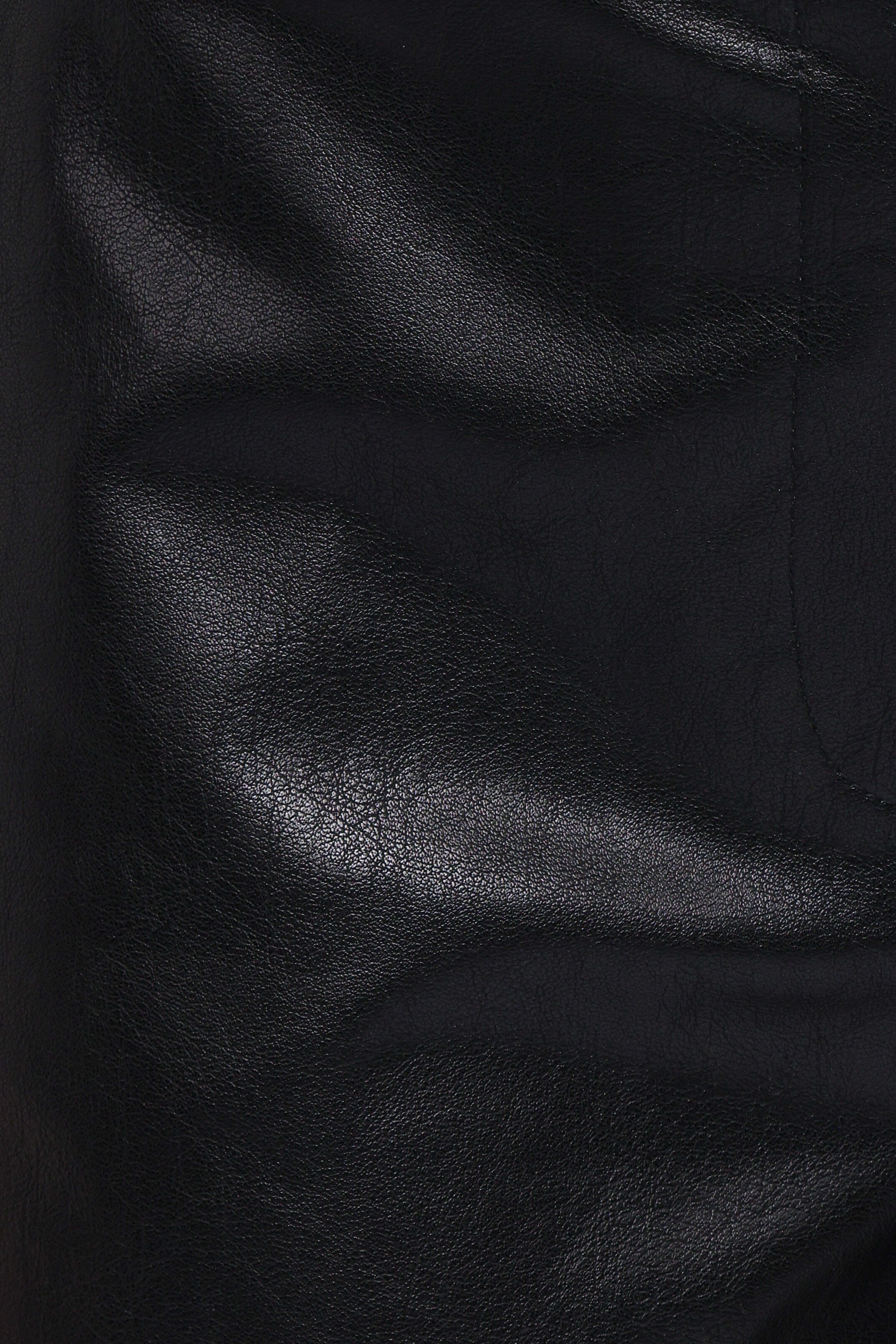 Fable Leather Shorts - Black