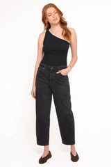 Taylor Barrel Leg Jean - Trip