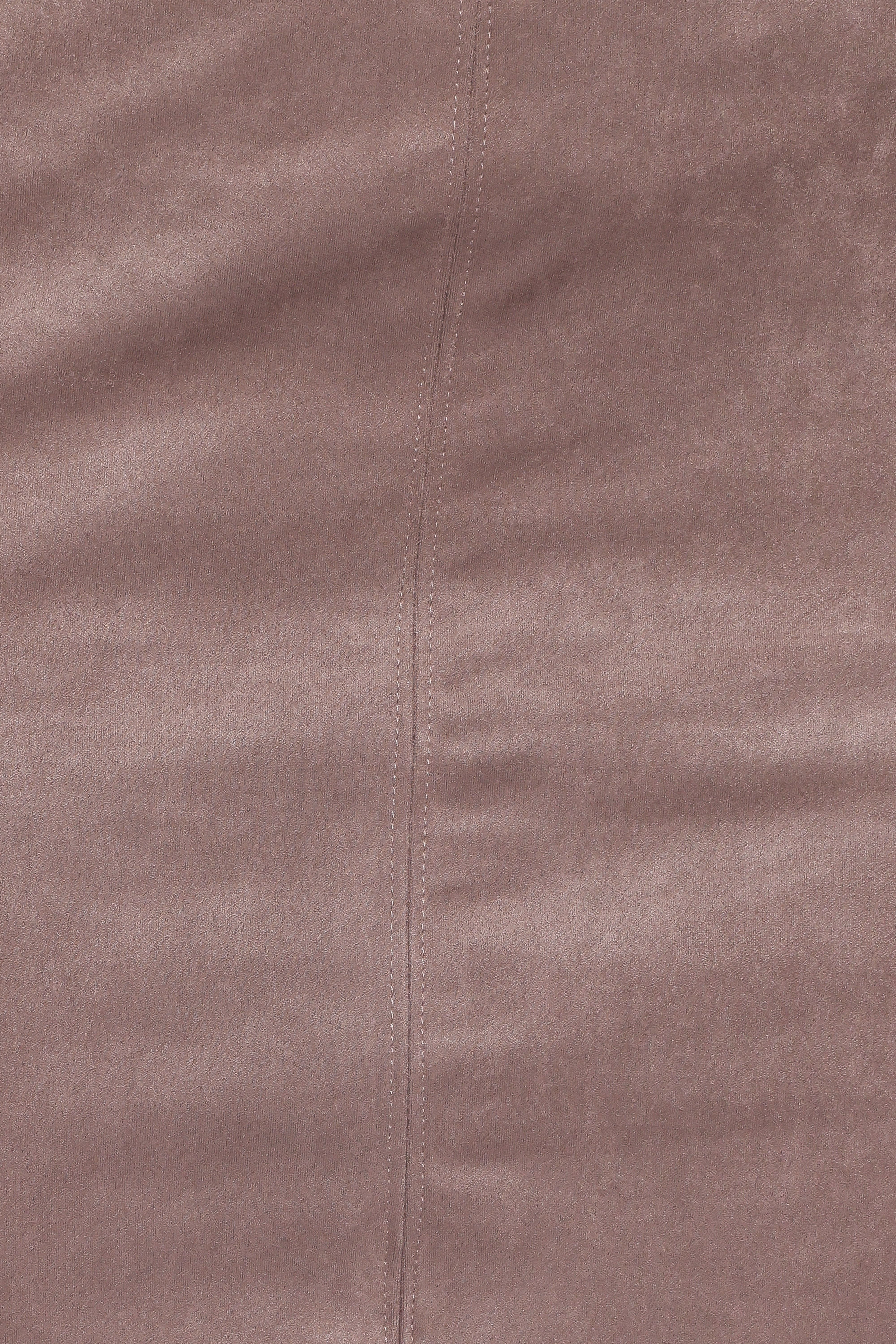 Una Suede Midi Skirt - Mushroom