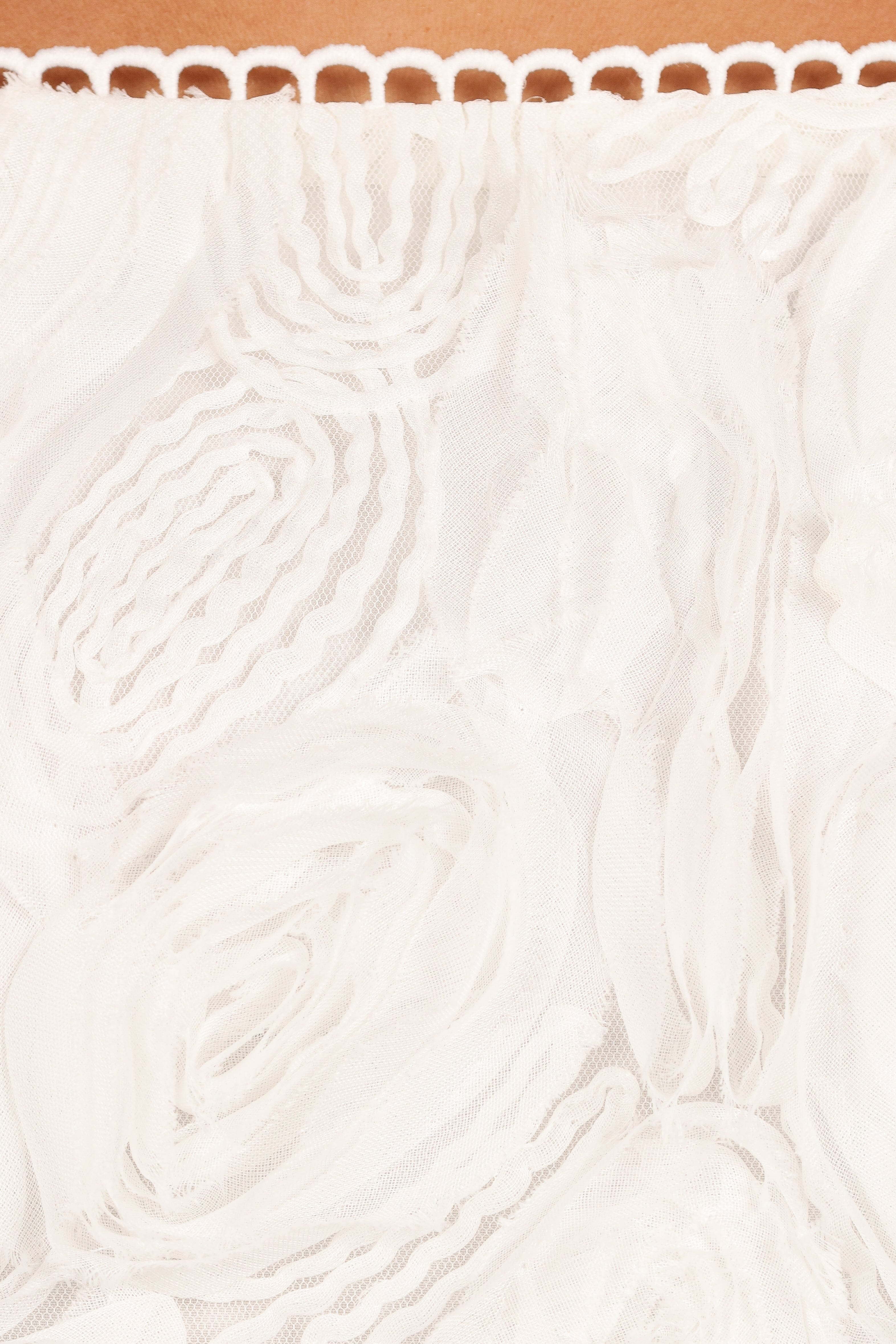 Gabbie Midi Dress - White