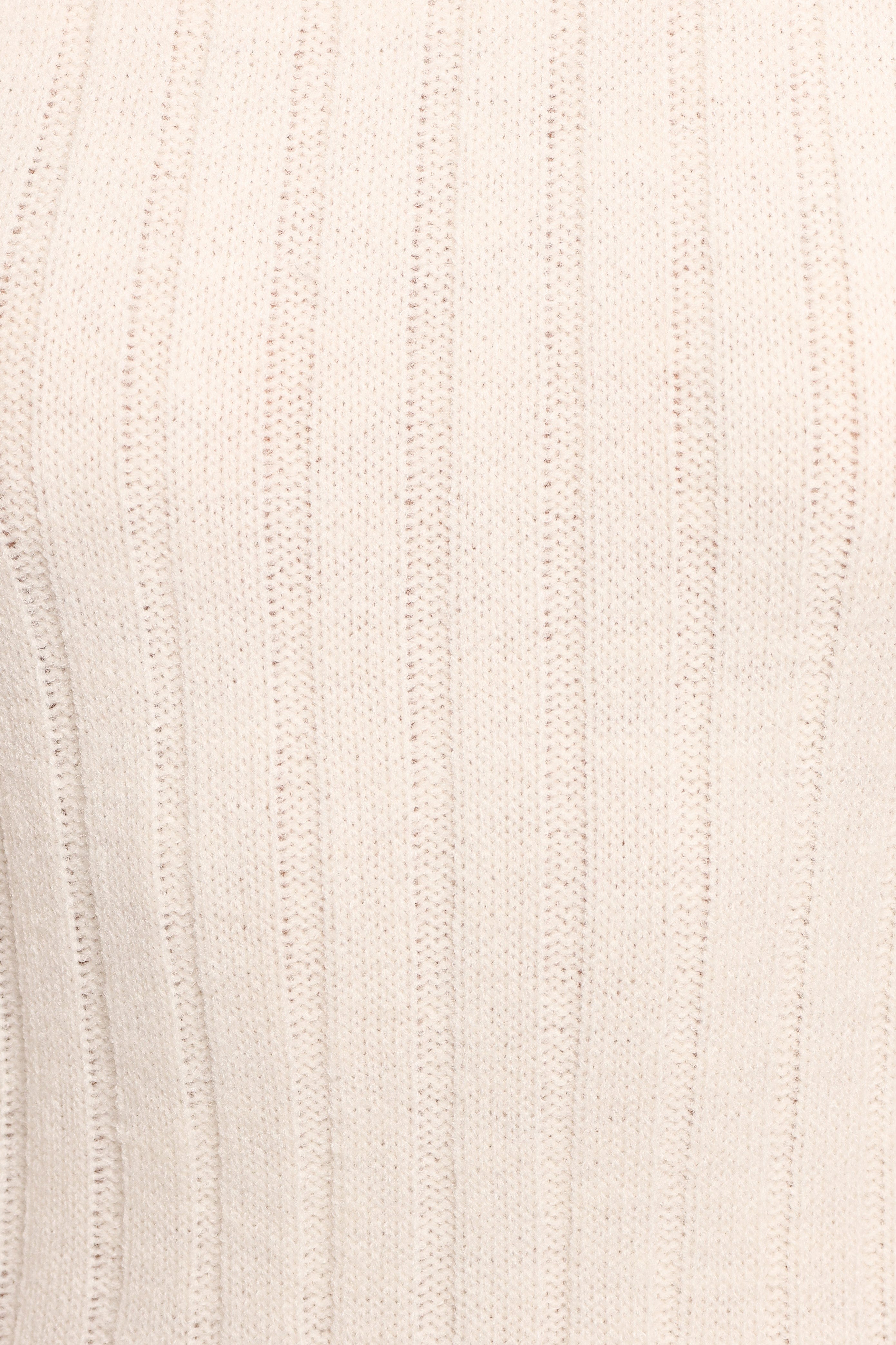 Kellie Knit Midi Dress - White