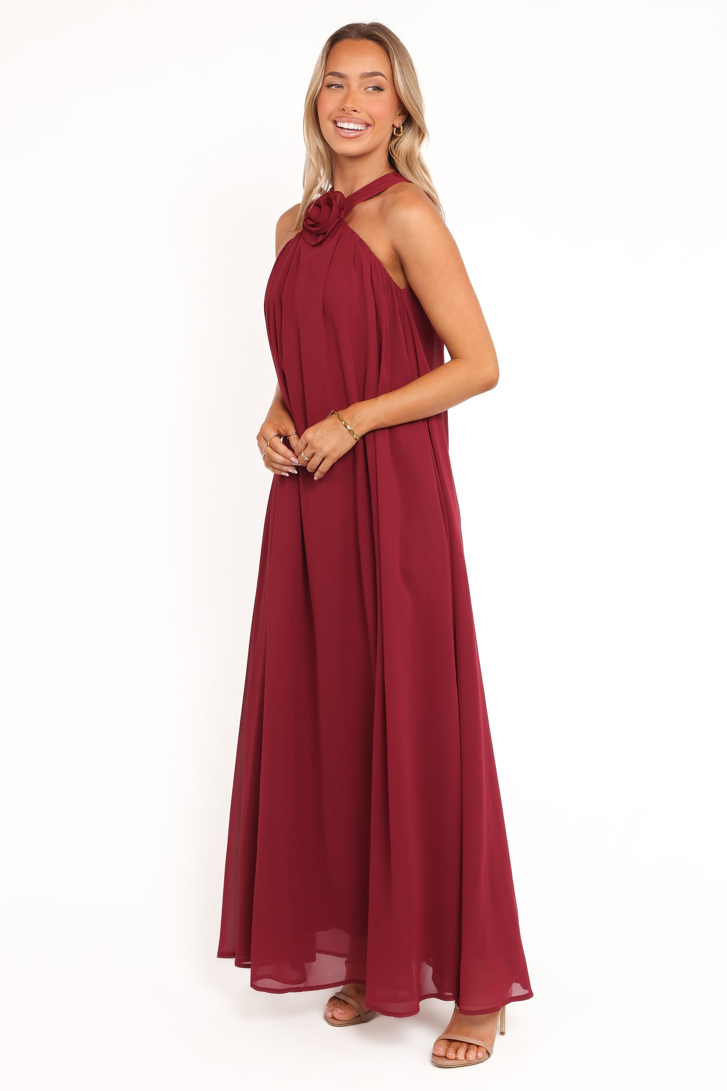 Melba Maxi Dress - Berry