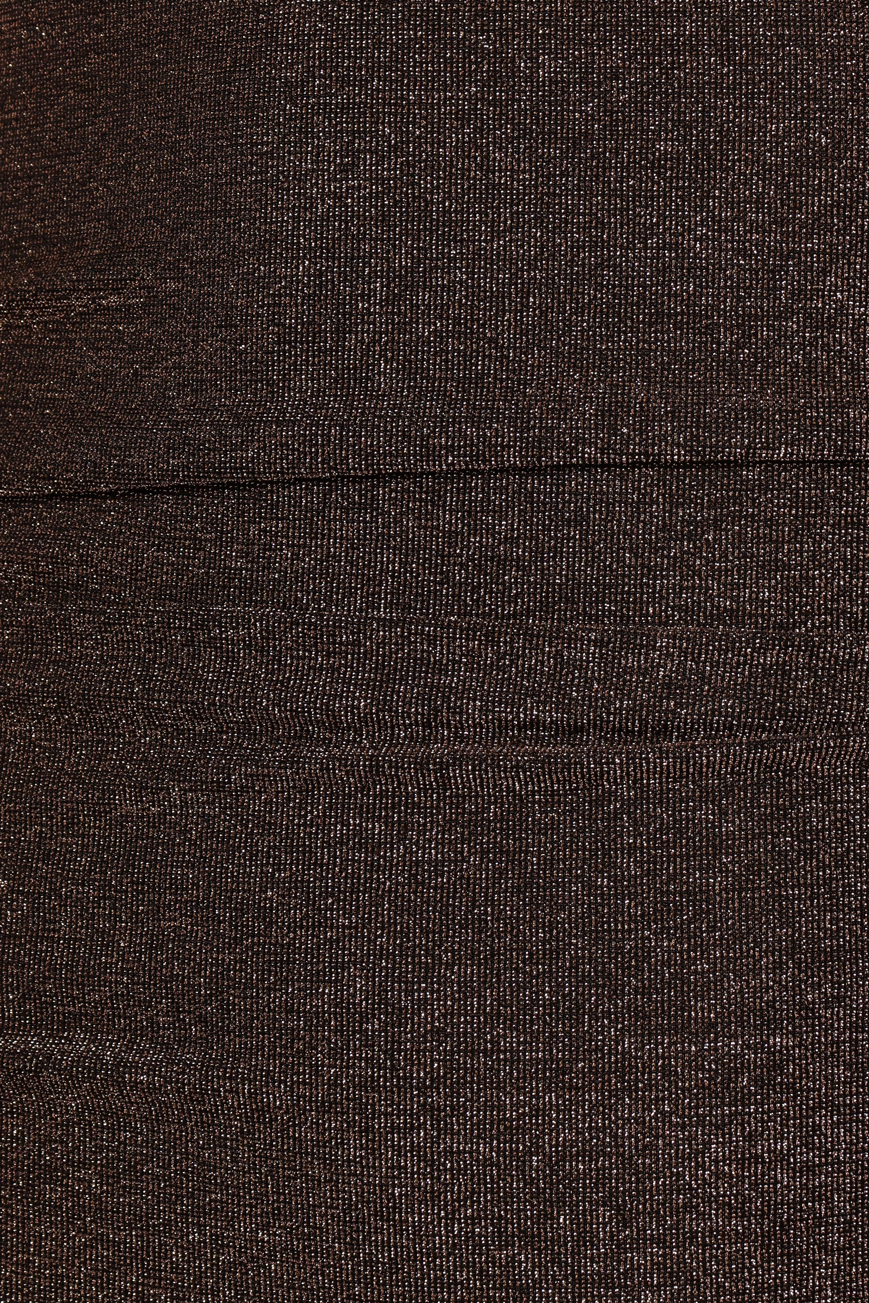 Priya Maxi Dress - Brown Shimmer