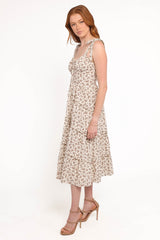 Umika Midi Dress - Floral