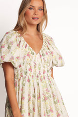 Zadie Mini Dress - Light Green