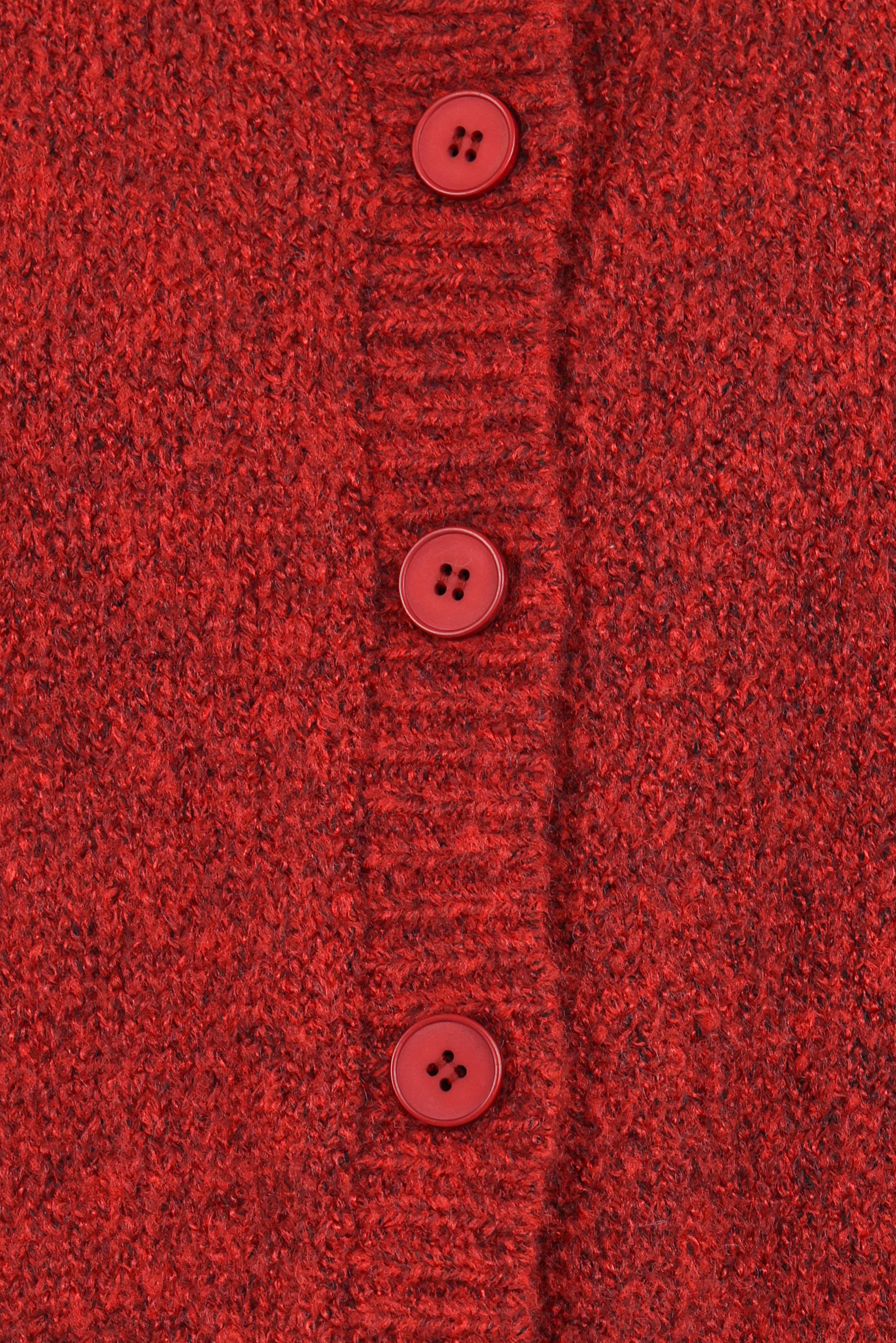 Lucah Cardigan - Dark Red