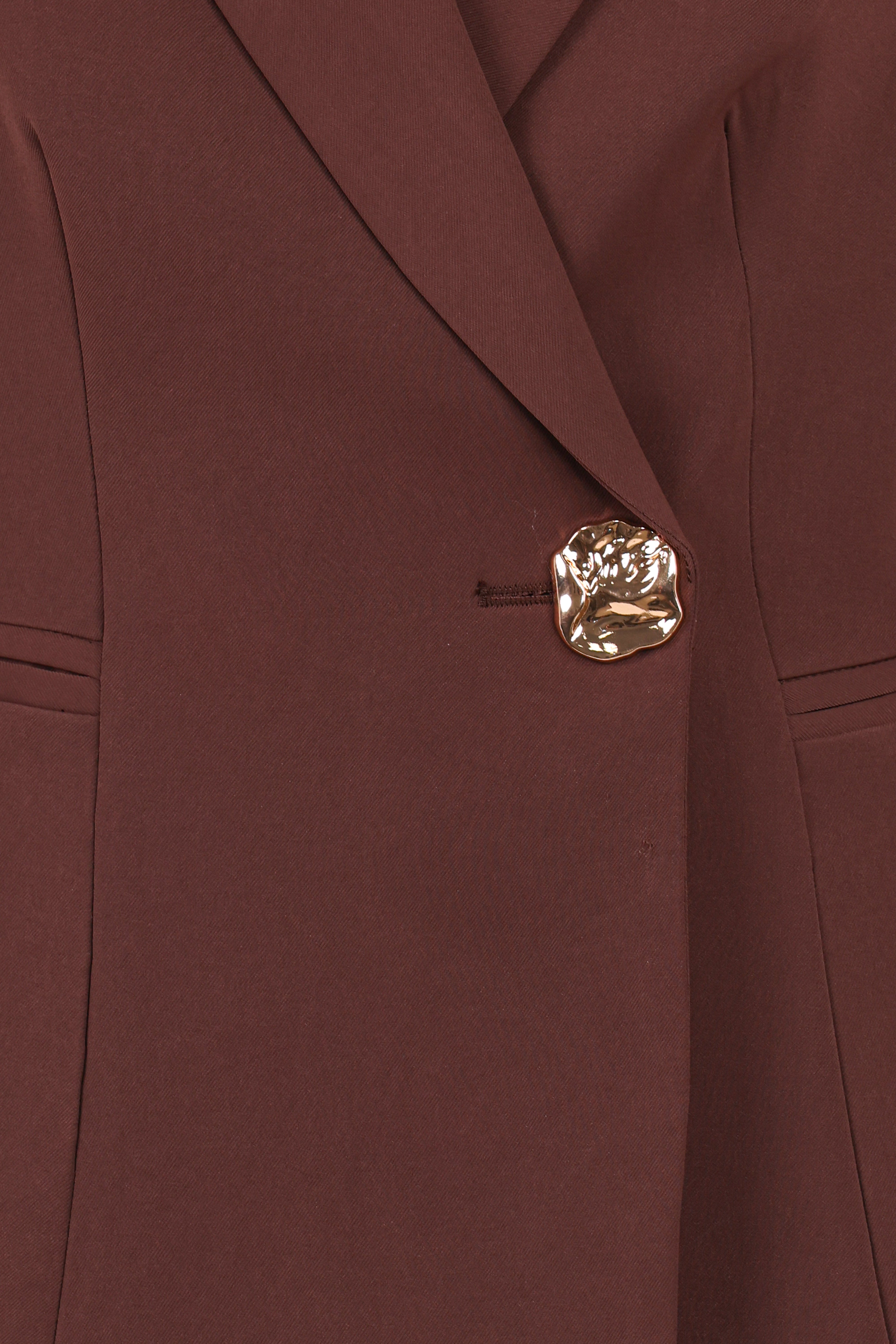 Leo Blazer - Chocolate Brown