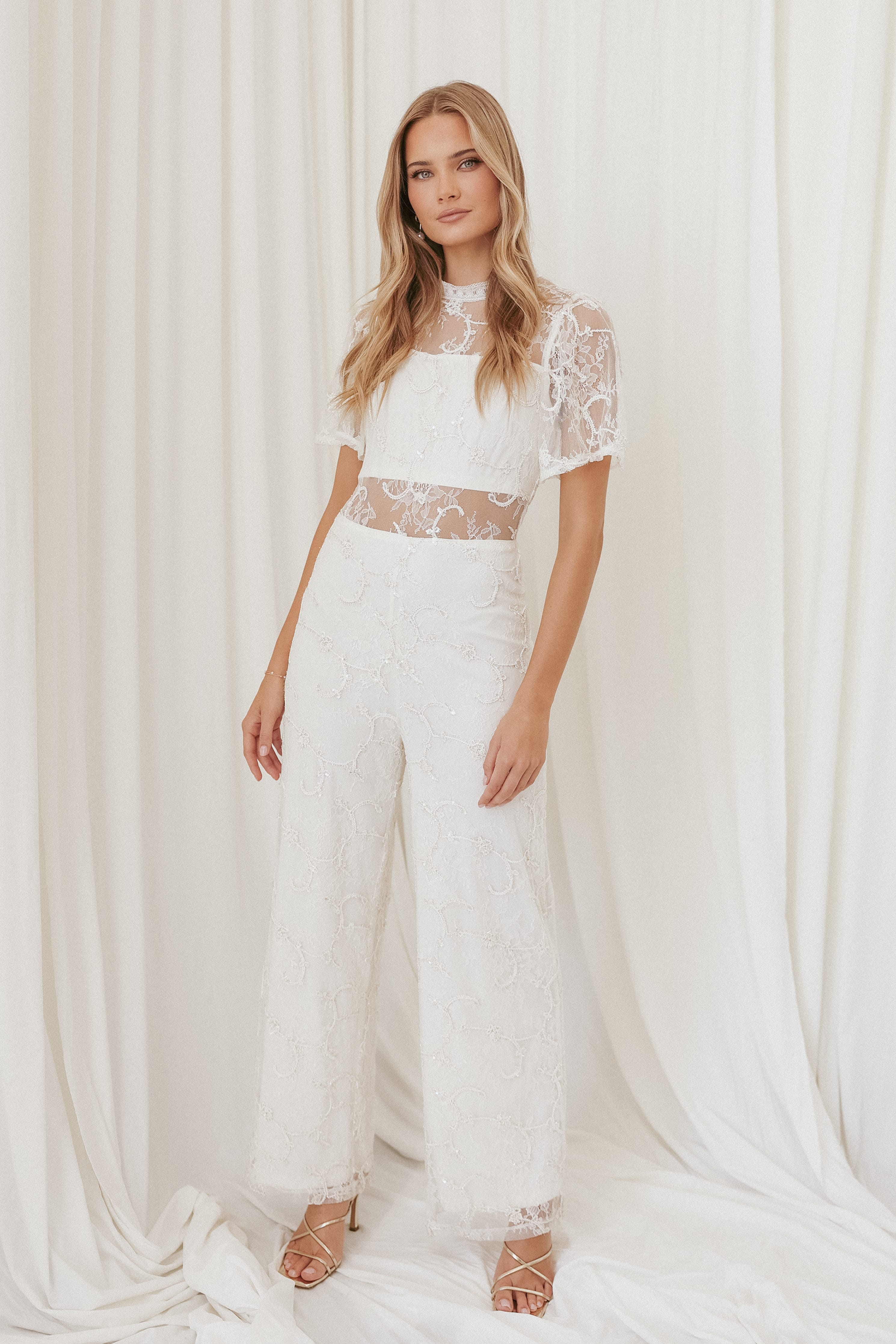 Zina Jumpsuit - Ivory