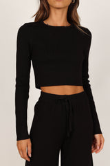 Ayers Long Sleeve Set - Black