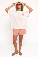 Emilia Short Set - Aperol Orange