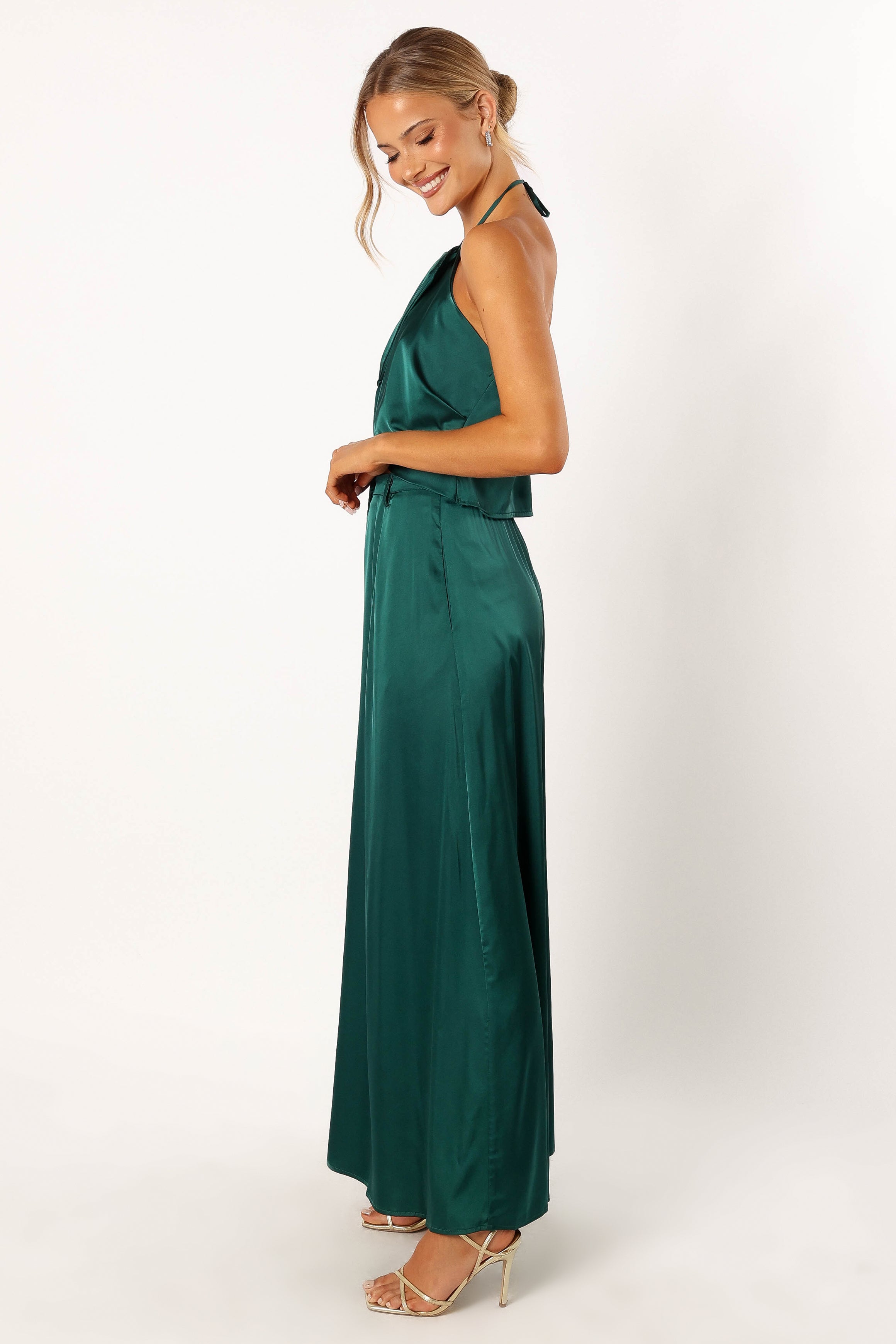 Estelle Pant Set - Emerald