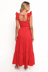 Roxia Skirt Set - Red