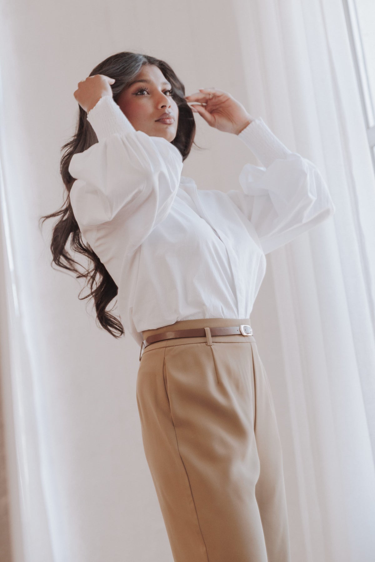 Carys Shirt - White