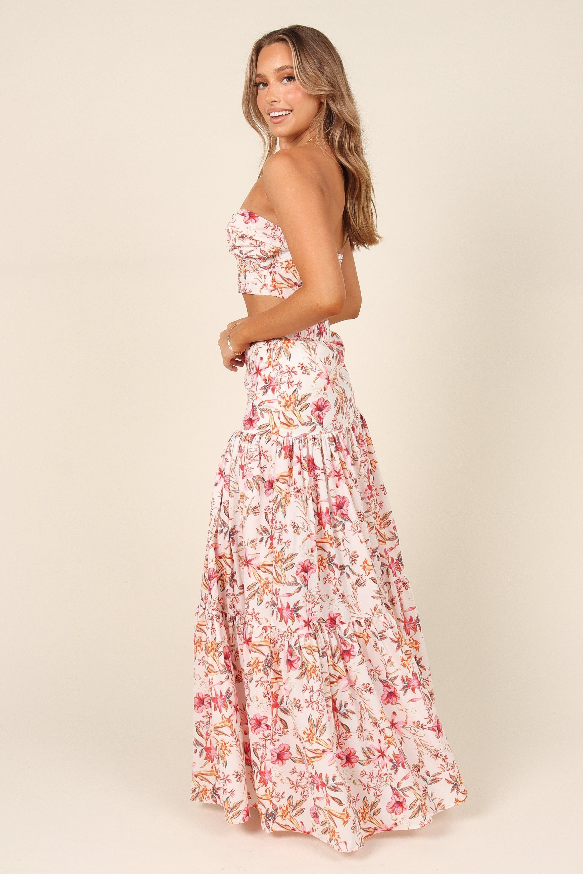 Hydra Top - White Floral