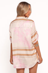 Lara Shirt - Pink Print
