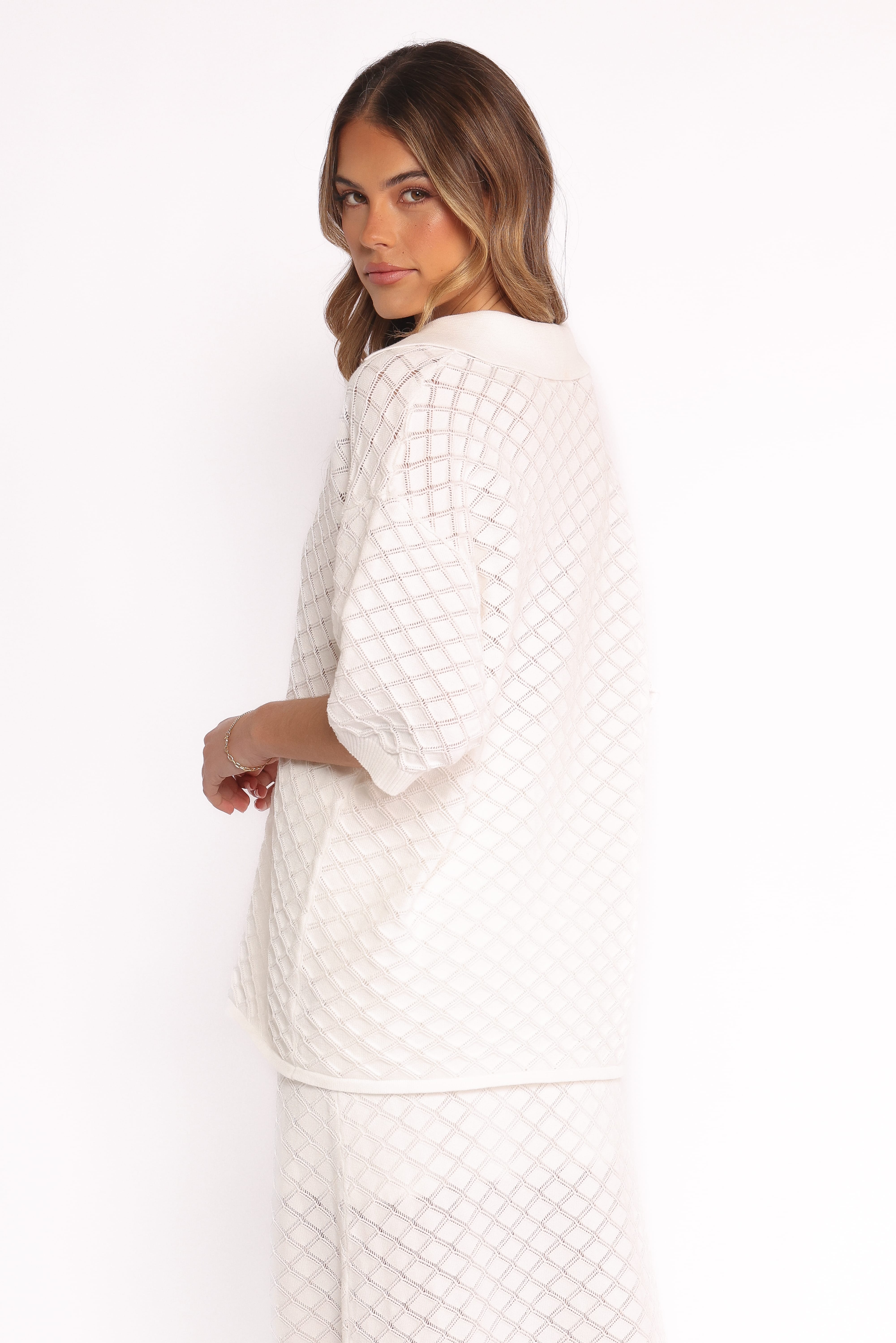 Meera Top - White