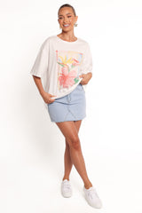 Mia Graphic Tee - Paradiso